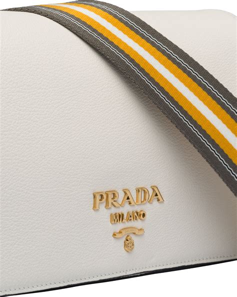 white leather prada with yellow strap|prada online shopping usa.